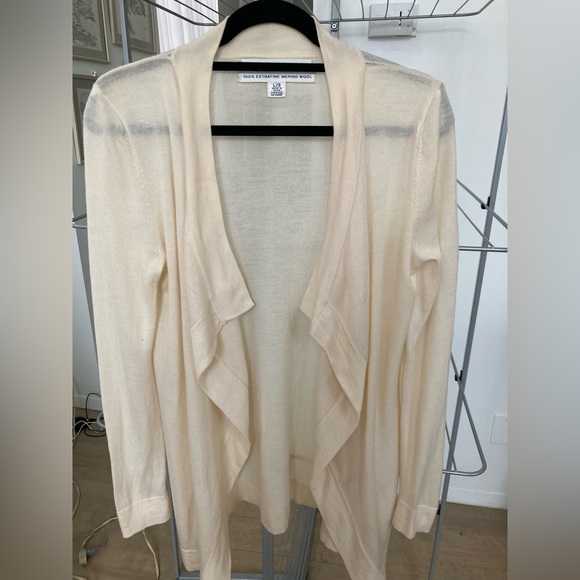 Free with purchase of any item, Fine Merino wool wrap sweater L Max Studio - Picture 1 of 6